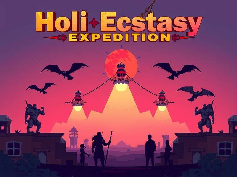 Holi Ecstasy Expedition Game Banner